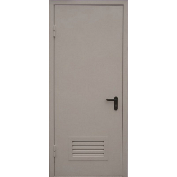 Техническая металлическая дверь с вентиляцией TH-020