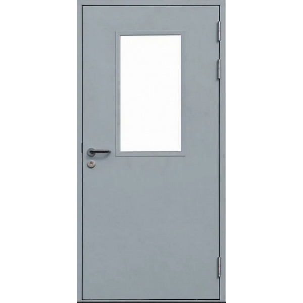 Техническая дверь металлическая с окном